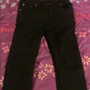 Girls black jeans